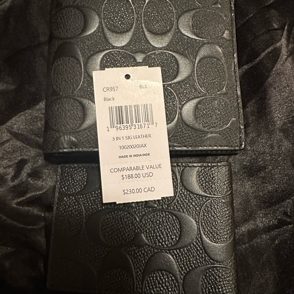 3in1 wallet COACH